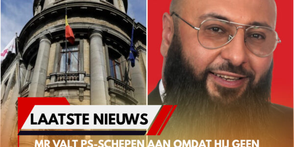 MR valt PS-schepen aan omdat hij geen Nederlands of Frans spreekt – “We begrijpen letterlijk niets van wat hij zegt”