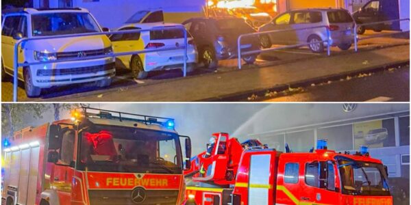 Inferno in Mulheim! Autowerkstatt steht lichterloh – Flammenmeer zwingt Anwohner in die Flucht‼️🔥