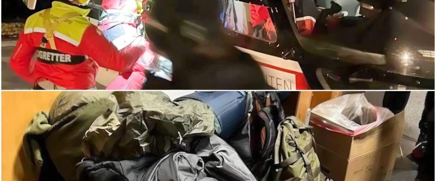 Frozen nightmare at 11,000 ft: Four German teens nearly froze to death on deadly mountain night! 🚁❄️