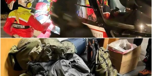 Frozen nightmare at 11,000 ft: Four German teens nearly froze to death on deadly mountain night! 🚁❄️