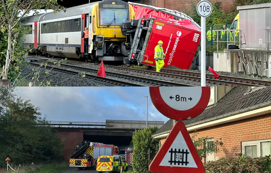 rein boort zich in vrachtwagen die verboden spooroverweg overstak – burgemeester spreekt van “onaanvaardbare nalatigheid”