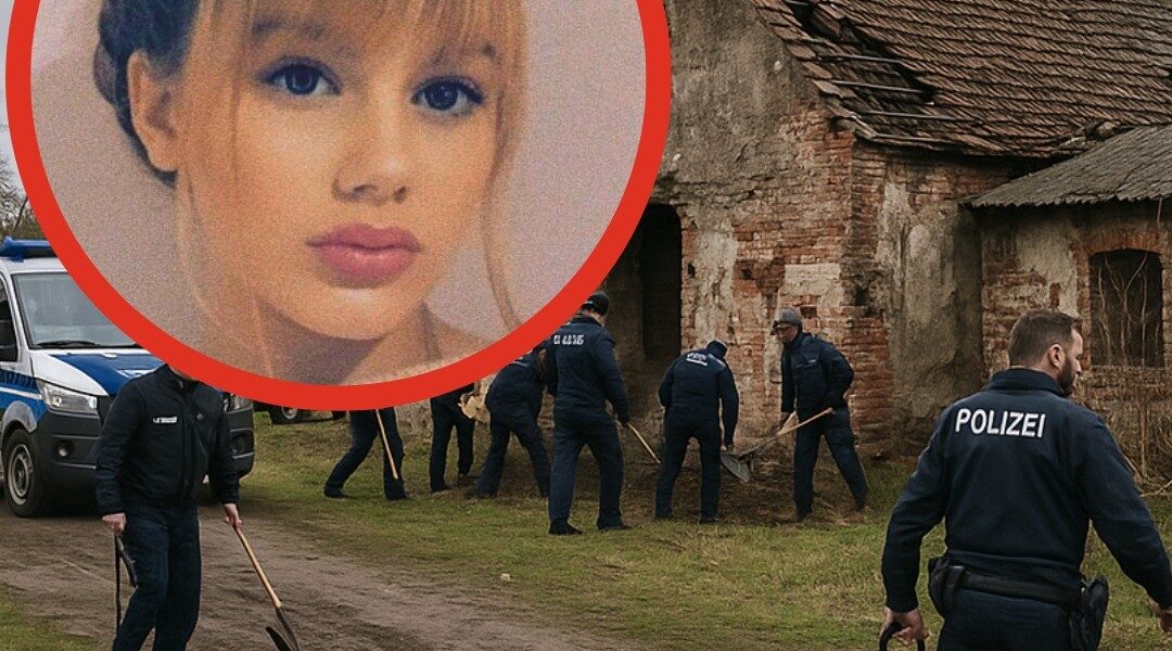🔈Deutschland unter Schock: Wieder einmal fällt unter Tränen der Name Rebecca Reusch. Die Berliner Polizei gräbt im alten Garten der Familie des Verdächtigen Florian R. – dem Ort, der im Mittelpunkt der Ermittlungen zu Deutschlands eindringlichstem Vermisstenfall stand.