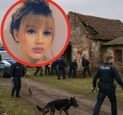 🔈Deutschland unter Schock: Wieder einmal fällt unter Tränen der Name Rebecca Reusch. Die Berliner Polizei gräbt im alten Garten der Familie des Verdächtigen Florian R. – dem Ort, der im Mittelpunkt der Ermittlungen zu Deutschlands eindringlichstem Vermisstenfall stand.