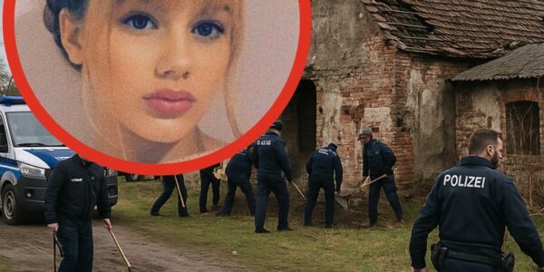 🔈Deutschland unter Schock: Wieder einmal fällt unter Tränen der Name Rebecca Reusch. Die Berliner Polizei gräbt im alten Garten der Familie des Verdächtigen Florian R. – dem Ort, der im Mittelpunkt der Ermittlungen zu Deutschlands eindringlichstem Vermisstenfall stand.