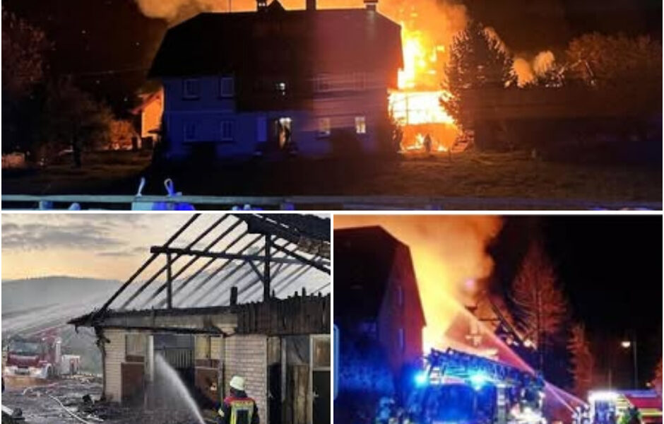 Feuerdrama in Oberdorf: Zweiter Stallbrand binnen 72 Stunden – Zufall oder Brandserie im stillen Alpendorf?