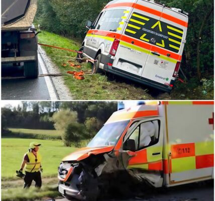 Krankentransporter verunglückt bei Werlte