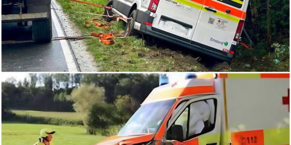 Krankentransporter verunglückt bei Werlte