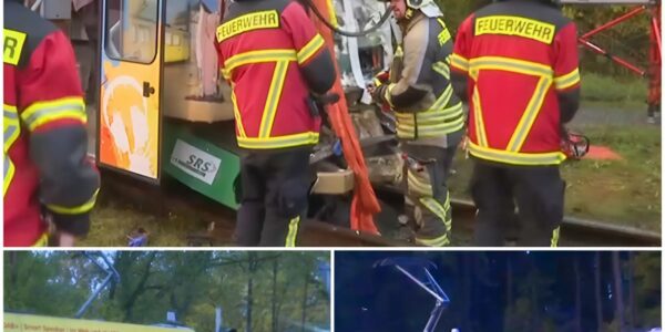 Schweres Straßenbahnunglück bei Berlin: Frontalzusammenstoß erschüttert Rüdersdorf