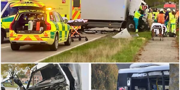 Lijnbus en vrachtwagen botsen in Boezinge: vier lichtgewonden, vrachtwagenchauffeur uur lang gekneld