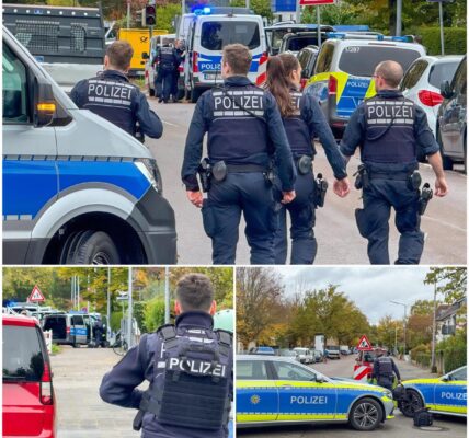 Großeinsatz wegen Fehlalarm an Schule in Karlsruhe-Weiherfeld – Polizei gibt schnell Entwarnung