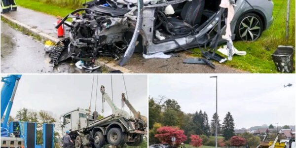 Schwerer Frontalcrash im Schwarzwald: 42-Jährige kracht in 18-Tonnen-Laster – Ersthelfer retten sie aus dem Wrack