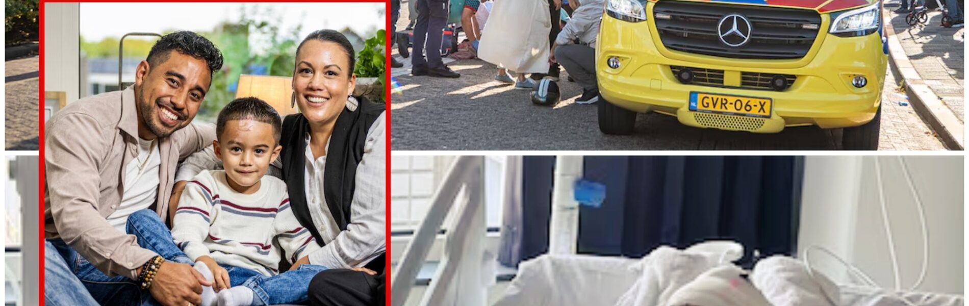 Bryton (6) raakt zwaargewond als hij op zebrapad wordt aangereden: ‘Zelfs schaafwonden onder zijn voeten’