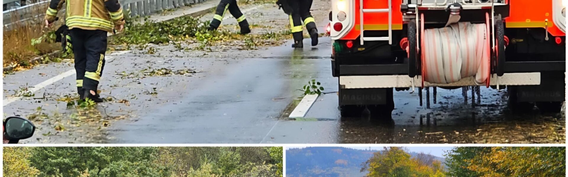 „Chaos im Schwarzwald! Unwetterfront trifft mit voller Wucht – Dächer sturzen ein, Straßen uberflutet, Feuerwehr im Dauereinsatz!“