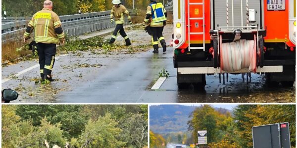 „Chaos im Schwarzwald! Unwetterfront trifft mit voller Wucht – Dächer sturzen ein, Straßen uberflutet, Feuerwehr im Dauereinsatz!“