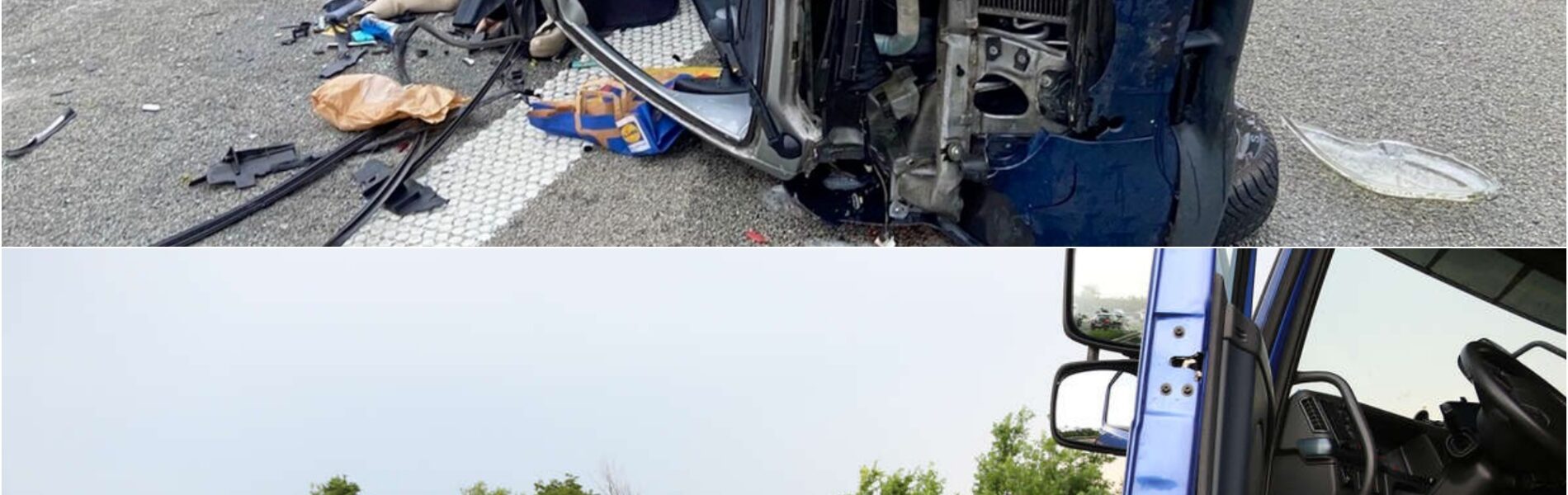 Horror-Crash auf A61: Smart-Fahrerin brutal aus Cabrio geschleudert!