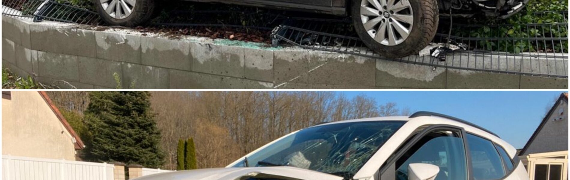 Horror-Crash bei Probefahrt: Neuwagen uberschlägt sich – 2 Schwerverletzte! 🚨