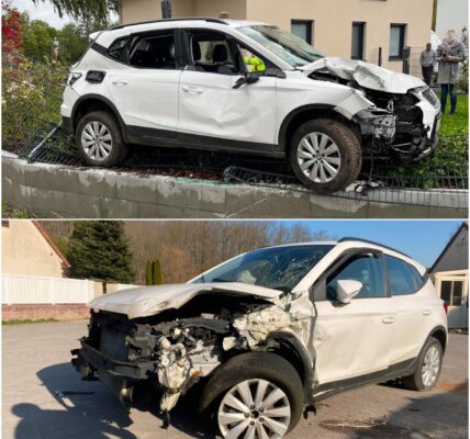 Horror-Crash bei Probefahrt: Neuwagen uberschlägt sich – 2 Schwerverletzte! 🚨