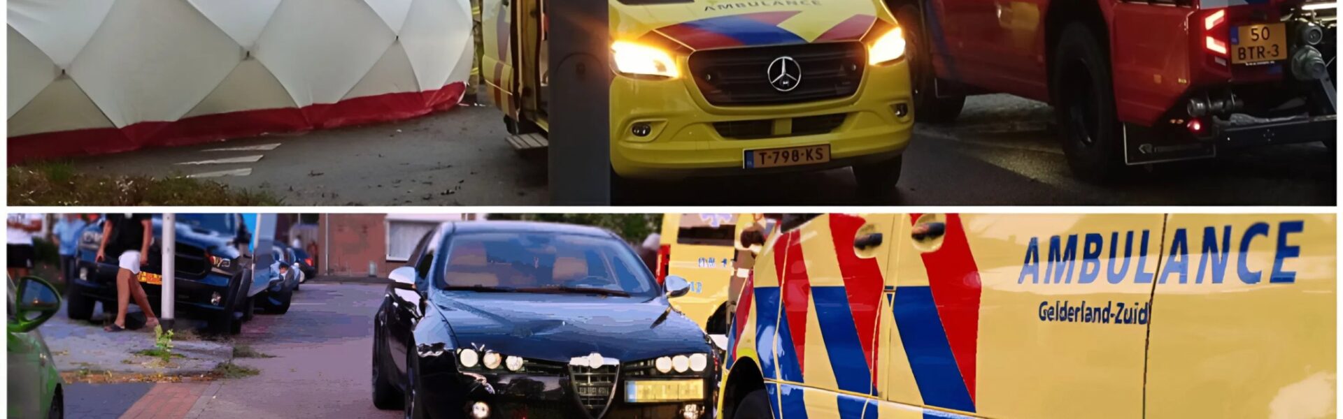 Fatbiker zwaargewond bij ongeval in Velp: auto opgetild voor redding