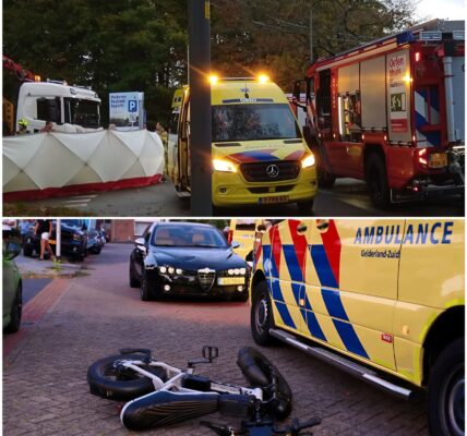 Fatbiker zwaargewond bij ongeval in Velp: auto opgetild voor redding