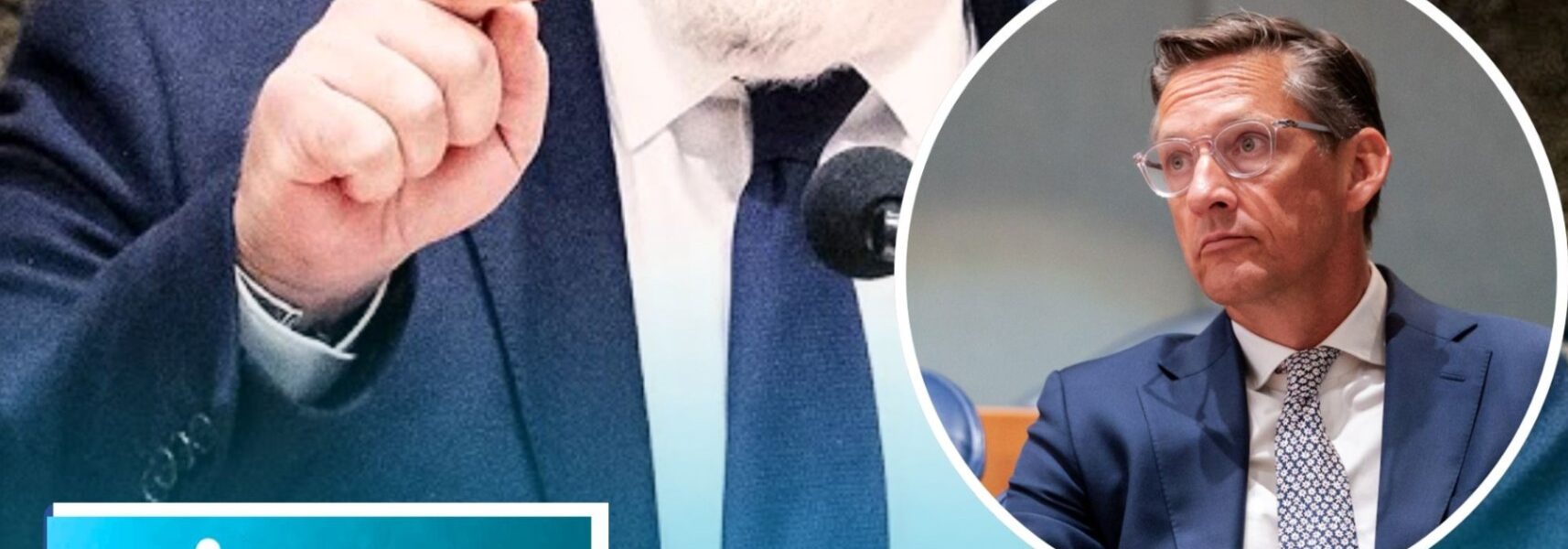 Oei.. Timmermans verliest geduld en begint te schreeuwen tegen JA21-voorman