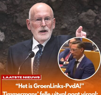Frans Timmermans verliest volledig zijn zelfbeheersing in debat met JA21 en begint te schreeuwen