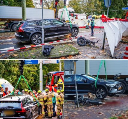 🔥 ⚠️ Gruwelijk ongeluk in Velp: jongen op fatbike belandt onder auto en is in kritieke toestand, familie boos op politie