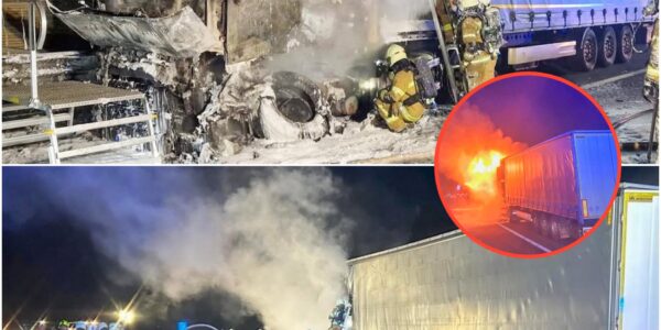 Horror-Feuer auf A1: LKW brennt lichterloh – Feuerwehr verhindert brisantes Papier-Desaster 🔥‼️