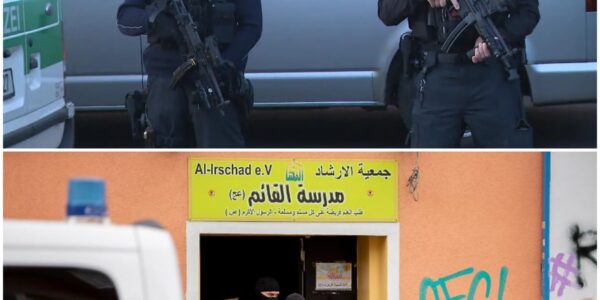 BERLIN: Die deutsche Polizei hat 20 Personen mit Verbindungen zur Terrororganisation IS festgenommen, die als muslimische Gläubige verkleidet in einer Wohnung beteten. Die Ziele, auf die sie gezielt hatten, wurden öffentlich bekannt gegeben.