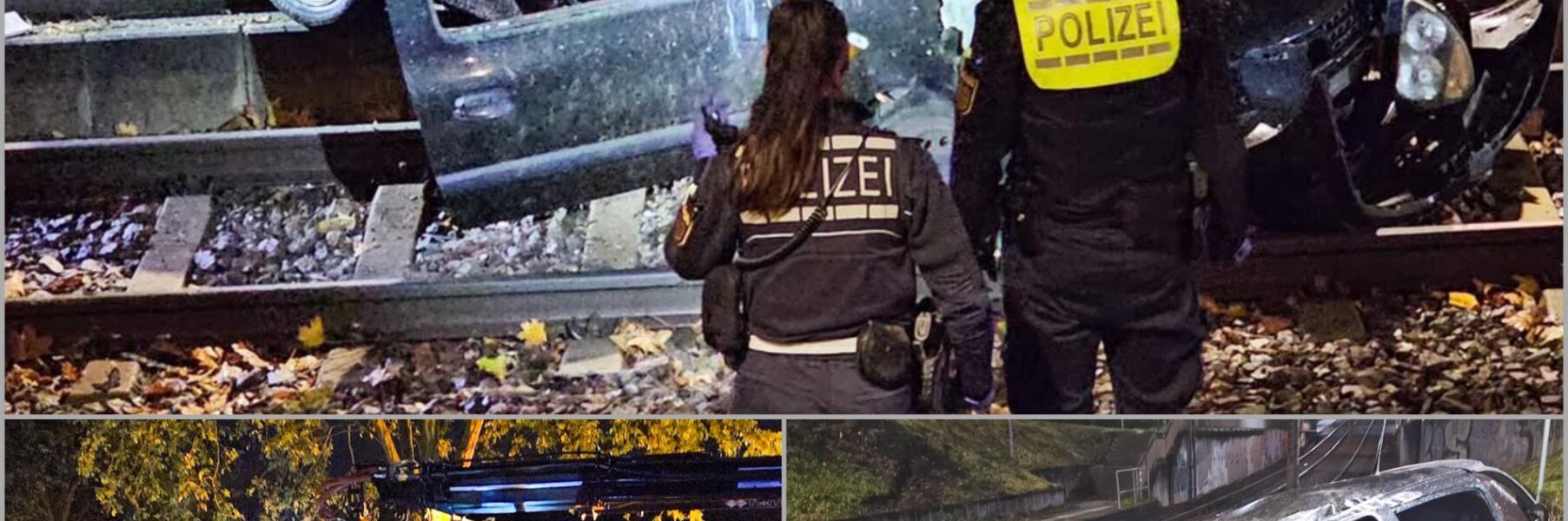 Fahndung nach Fahrer nach Horror-Unfall auf Bahngleisen: Schwer verletzte Frau zuruckgelassen – Täter trägt folgende Erkennungsmerkmale