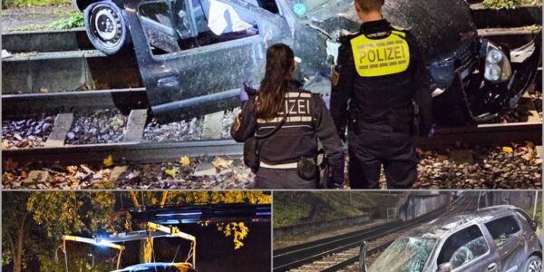 Fahndung nach Fahrer nach Horror-Unfall auf Bahngleisen: Schwer verletzte Frau zuruckgelassen – Täter trägt folgende Erkennungsmerkmale