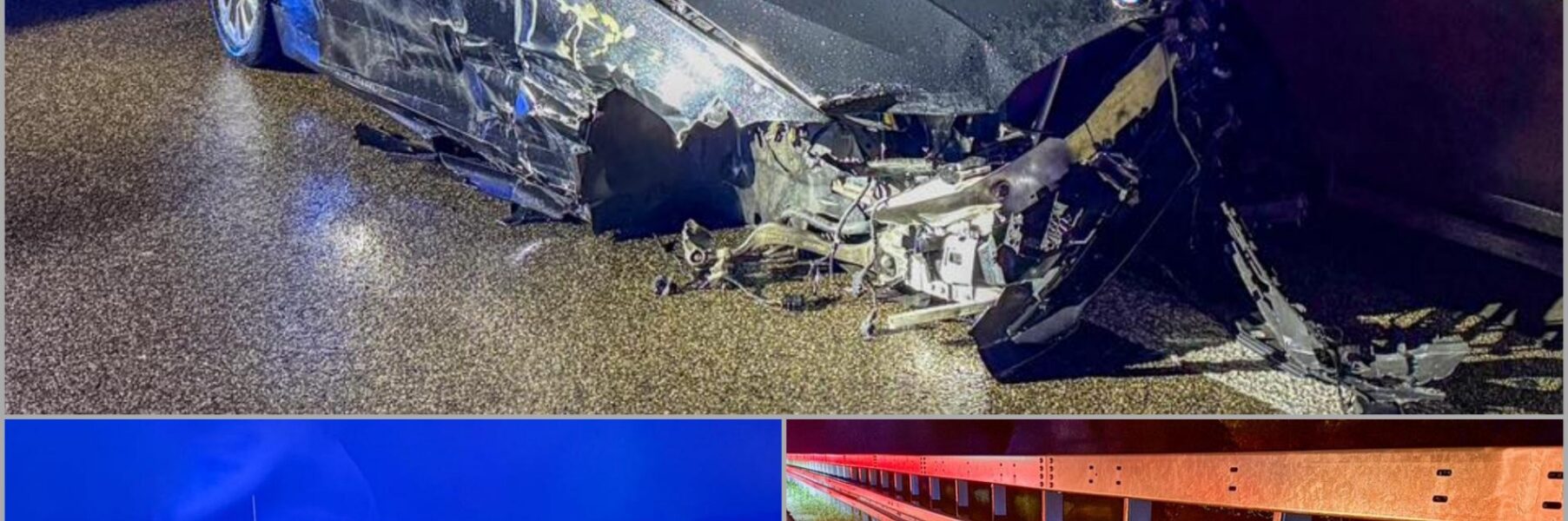 BMW verliert Kontrolle auf regennasser Autobahn – Rad fliegt 200 Meter weit, empörender Auslöser zwingt Polizei zu Sofort-Ermittlungen‼️👇