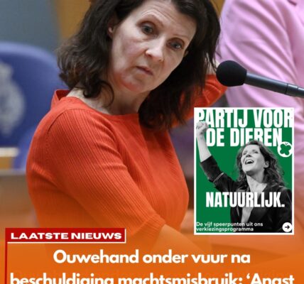 Angst, macht en idealen onder vuur â Esther Ouwehandâs Partij voor de Dieren dreigt te breken vlak voor de verkiezingen