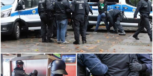 Massenschlägerei am Bahnhof: Polizei stoppt hunderte Fußballfans von VfL Wolfsburg und FC St. Pauli