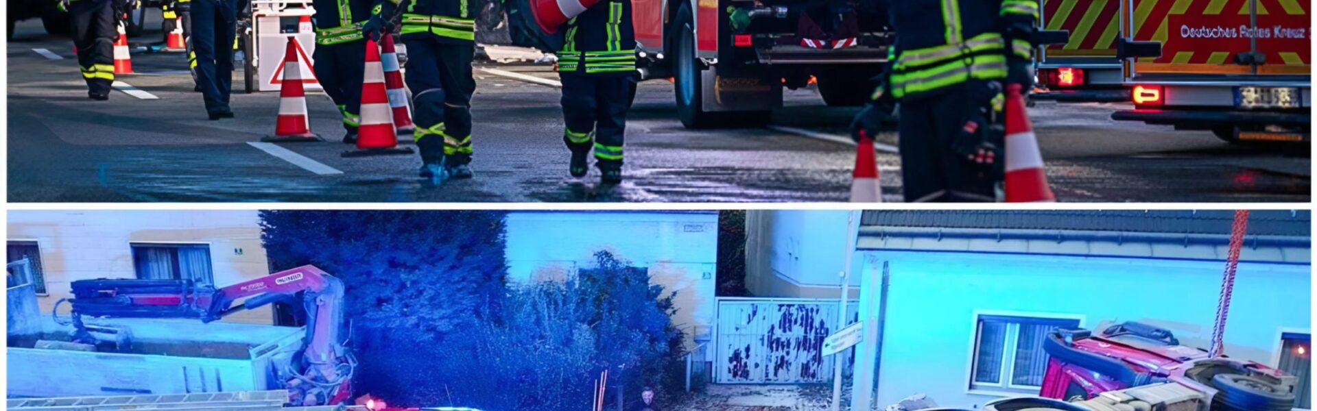 LKW kracht in Wohnhaus – Schock in Markgrafneusiedl: Haus einsturzgefährdet, Ermittlungen laufen 💥🚒