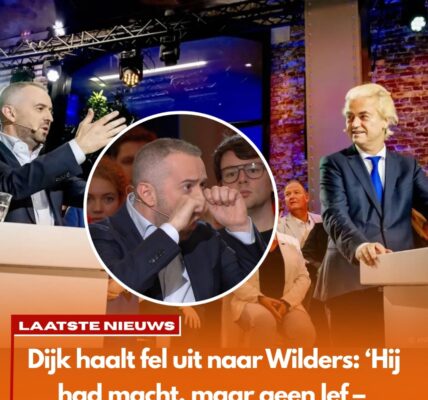 SP Fractievoorzitter Jimmy Dijk haalt keihard uit naar Geert Wilders en maakt hem compleet belachelijk