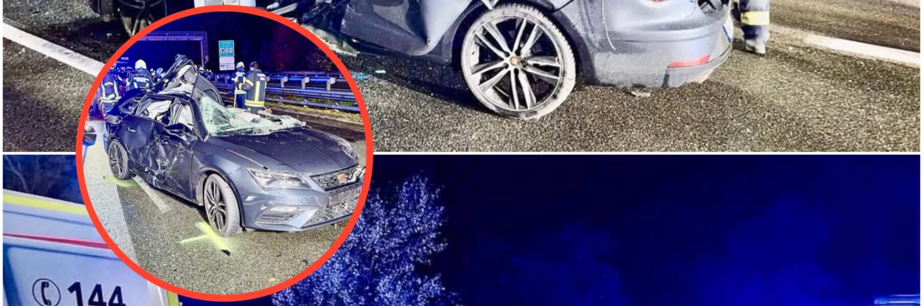 ⚠️ Nächtliches Drama auf der A12: Pkw rast unter Lkw-Heck – Schreie, Blaulicht, Rauch… Was die Feuerwehr dann fand, schockiert alle 😳‼️