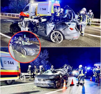 ⚠️ Nächtliches Drama auf der A12: Pkw rast unter Lkw-Heck – Schreie, Blaulicht, Rauch… Was die Feuerwehr dann fand, schockiert alle 😳‼️