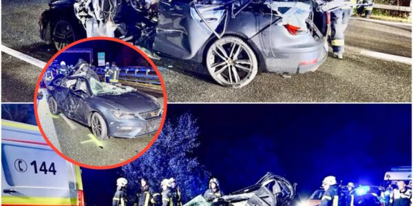 ⚠️ Nächtliches Drama auf der A12: Pkw rast unter Lkw-Heck – Schreie, Blaulicht, Rauch… Was die Feuerwehr dann fand, schockiert alle 😳‼️