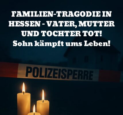 💔 Familientragödie in Hessen: Mutter soll Tochter getötet und sich selbst das Leben genommen haben