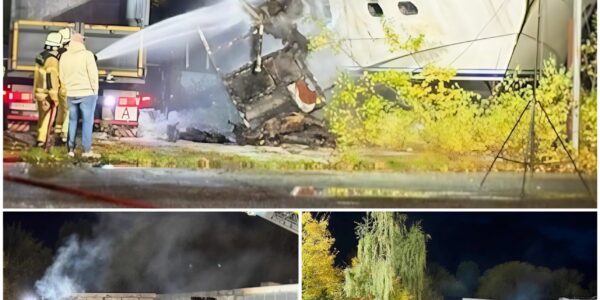 🔥🚢 Flammen-Inferno in Reinfeld: 30-Meter-Yacht geht in Flammen auf – Großeinsatz bis in die Nacht! 🚒🔥