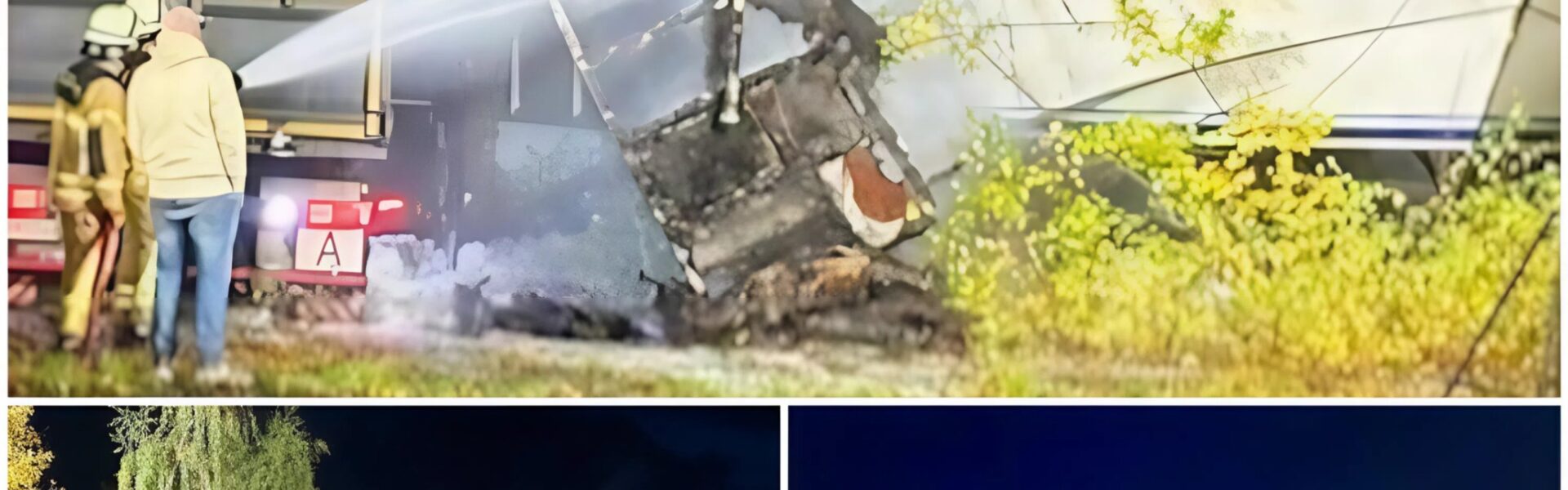 30-meterjacht in lichterlaaie: brand dreigt over te slaan op loods – grootschalige inzet in Reinfeld 🚢🔥