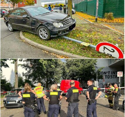 😲 Unfassbarer Schock auf Parkplatz! Senior verliert Kontrolle – Ehefrau von eigenem Auto getroffen! Chaos pur! 😱