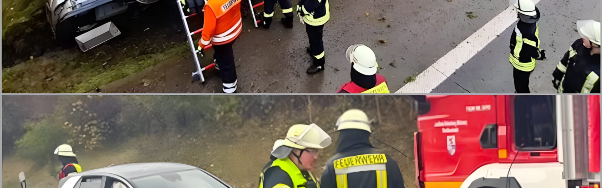 Lkw kippt na botsing met elektrische auto op A1 — drie zwaargewonden en een verstikkende waarheid die nu boven tafel komt