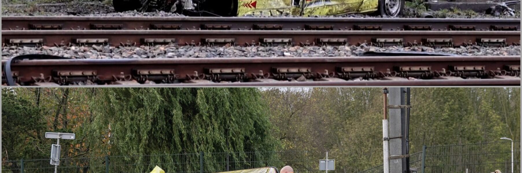 Trein ramt ambulance in Halfweg: geen gewonden, maar het had heel anders kunnen aflopen💥👇