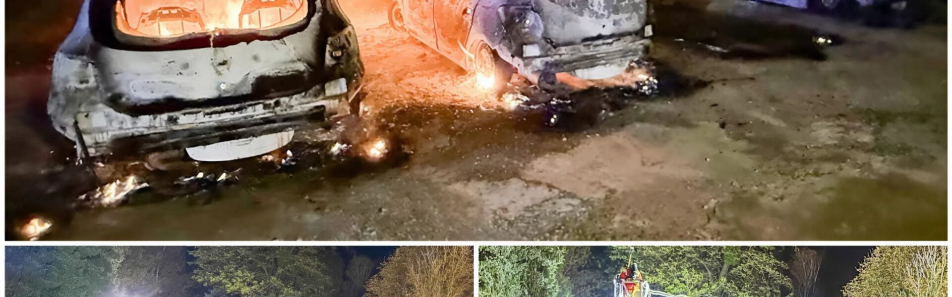 Feuerteufel in Bruchsal-Heidelsheim: Serie von Bränden schockiert die Region