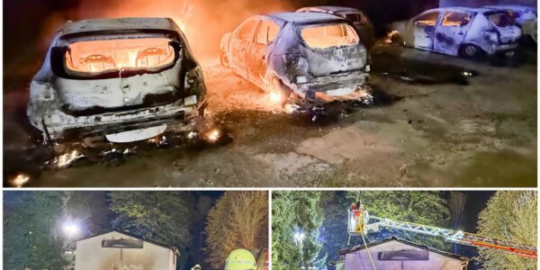 Feuerteufel in Bruchsal-Heidelsheim: Serie von Bränden schockiert die Region