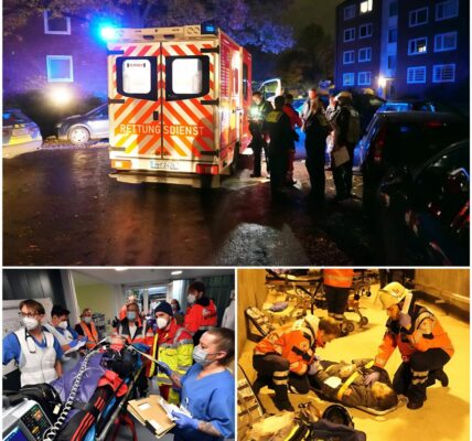 Rätsel um Reizgas-Einsatz in Hamburg-Horn: 16 Bewohner mit Atemproblemen – Feuerwehr räumt Mehrfamilienhaus