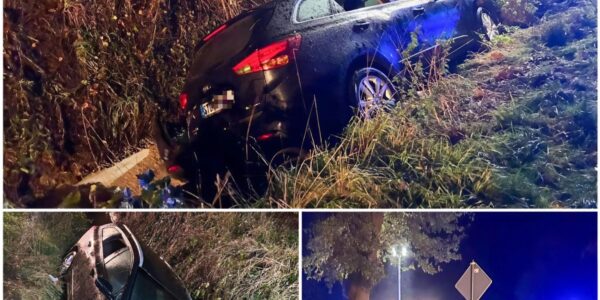 Unfall bei Fredenbeck: Betrunkener Autofahrer landet im Graben – Feuerwehr rettet 41-Jährigen aus Wrack 🚨