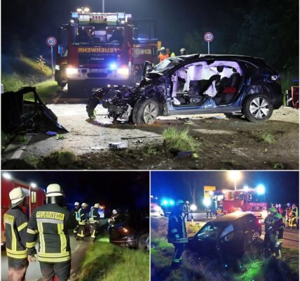 Auto landet betrunken im Graben: Feuerwehr befreit Fahrer bei Fredenbeck ..