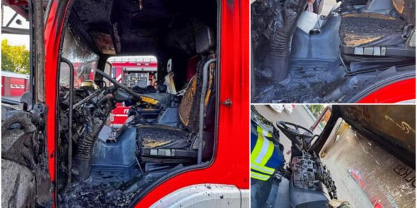 😱🔥 Rätselhaftes Feuer bei der Feuerwehr! Eine Drehleiter geht plötzlich in der eigenen Halle in Flammen auf – wie konnte das passieren? Ursache noch völlig unklar! 🚒🔥